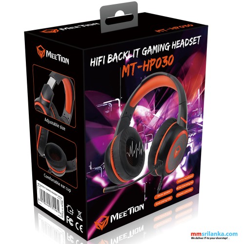 Meetion MT-HP030 Wired Gaming Headset (6M)